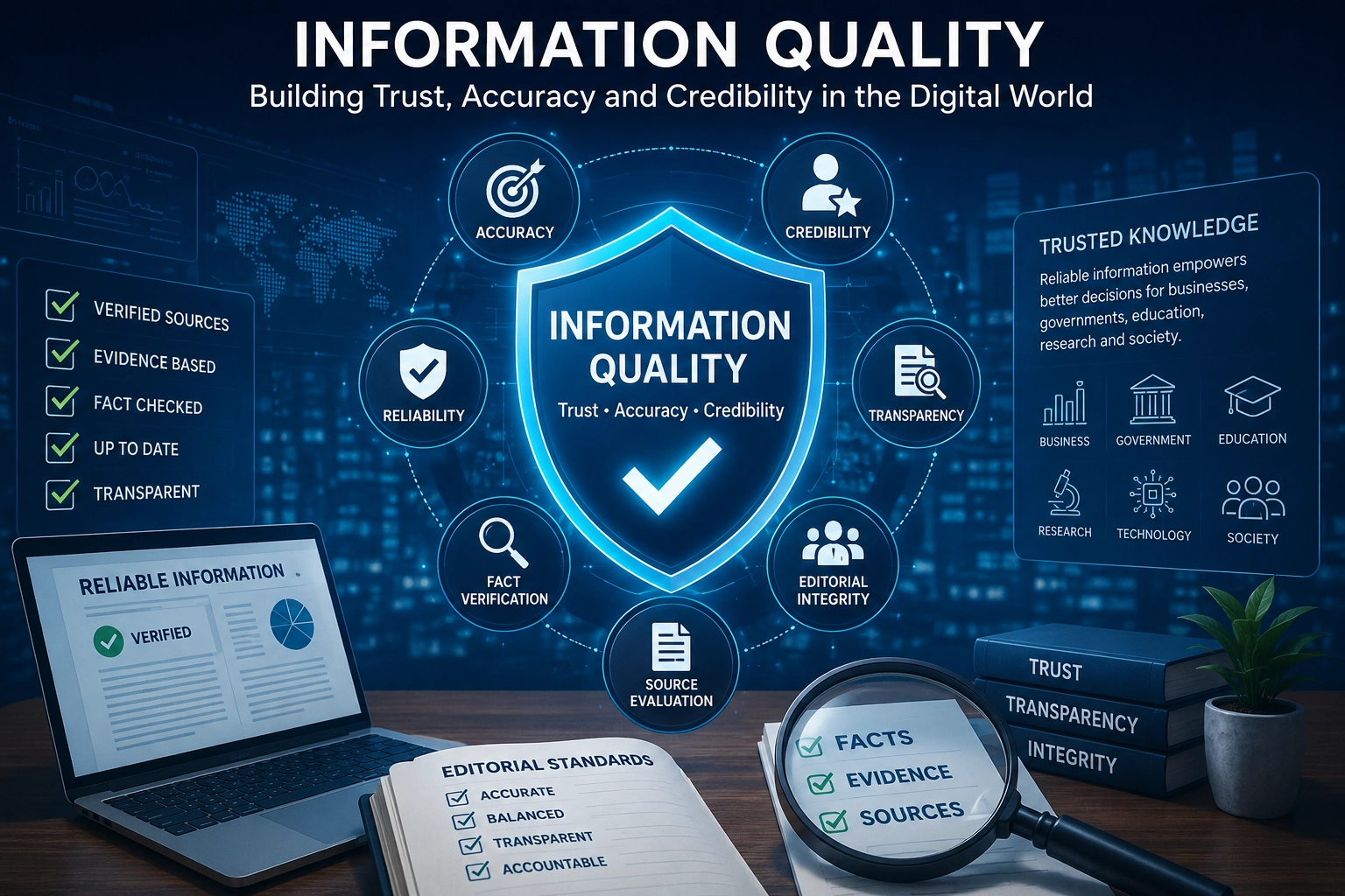 Information Quality: Building Trust, Accuracy and Credibility in the Digital World Information Quality