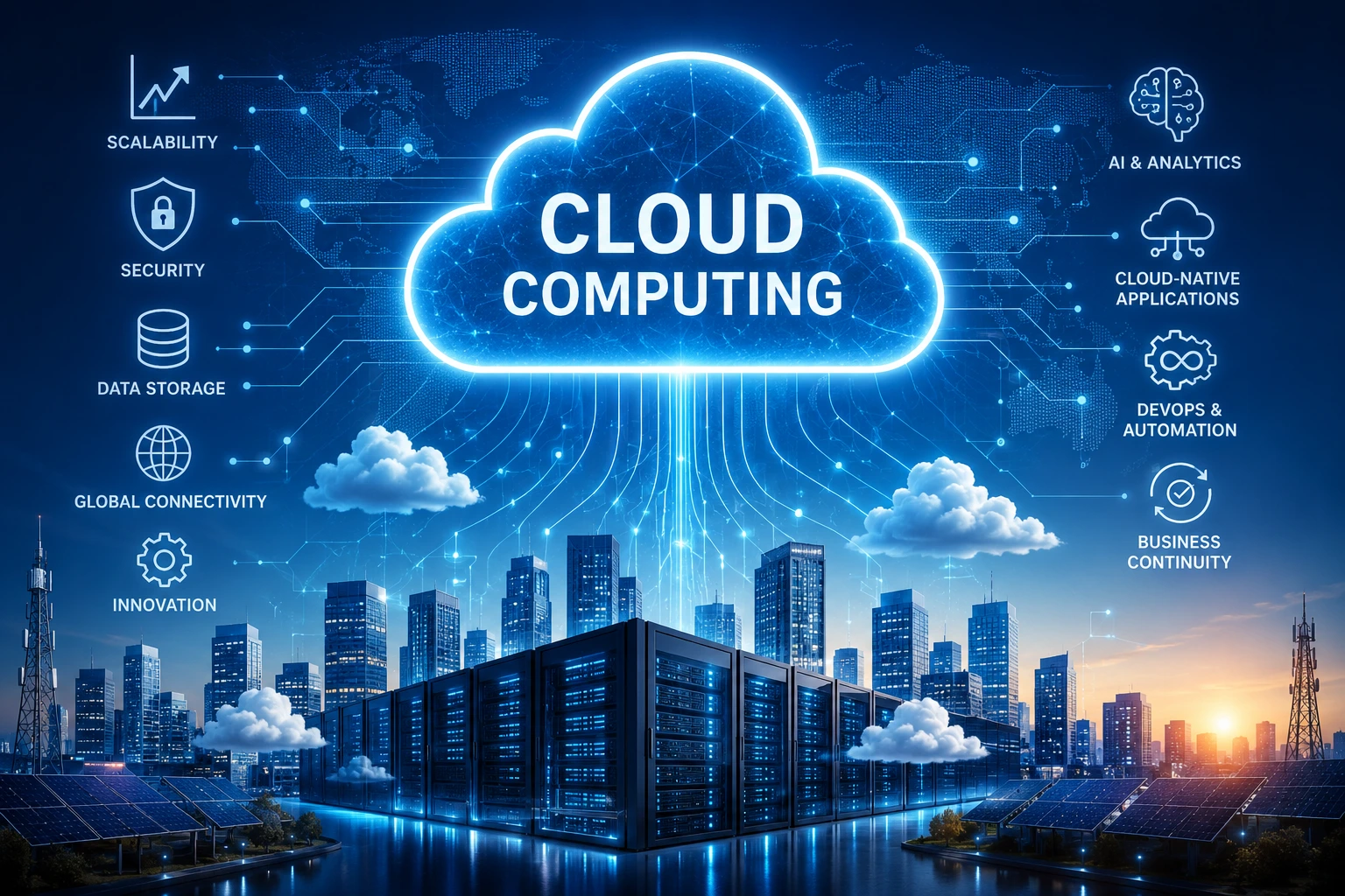 Cloud Computing: Powering Innovation, Scalability and the Future of Digital Infrastructure Cloud Computing