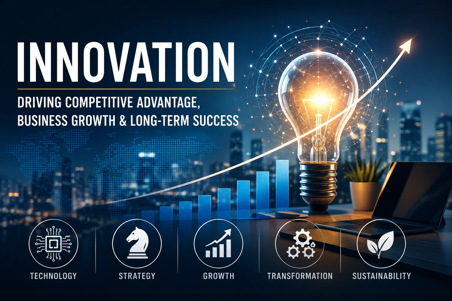 Innovation: Driving Competitive Advantage, Business Growth and Long-Term Success Innovation driving business growth