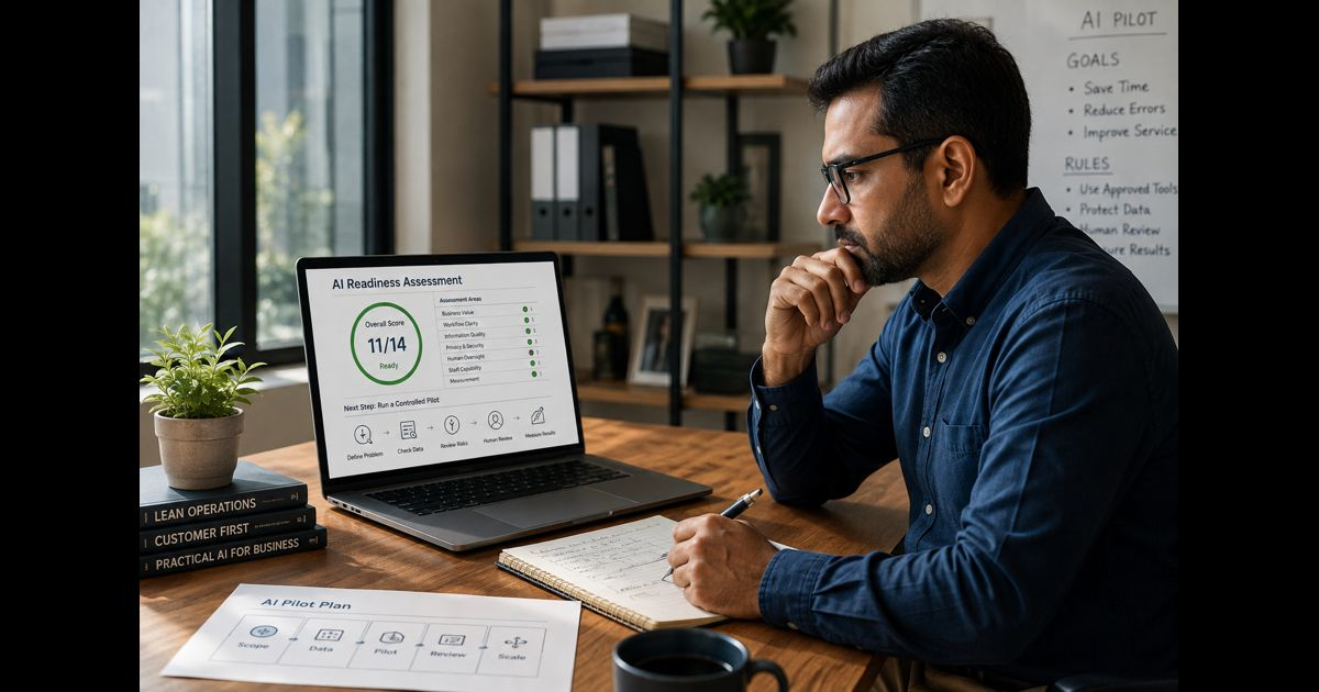 AI readiness assessment for small business