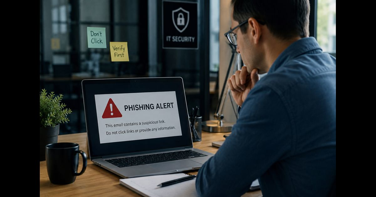 What to Do After Clicking a Phishing Link at Work